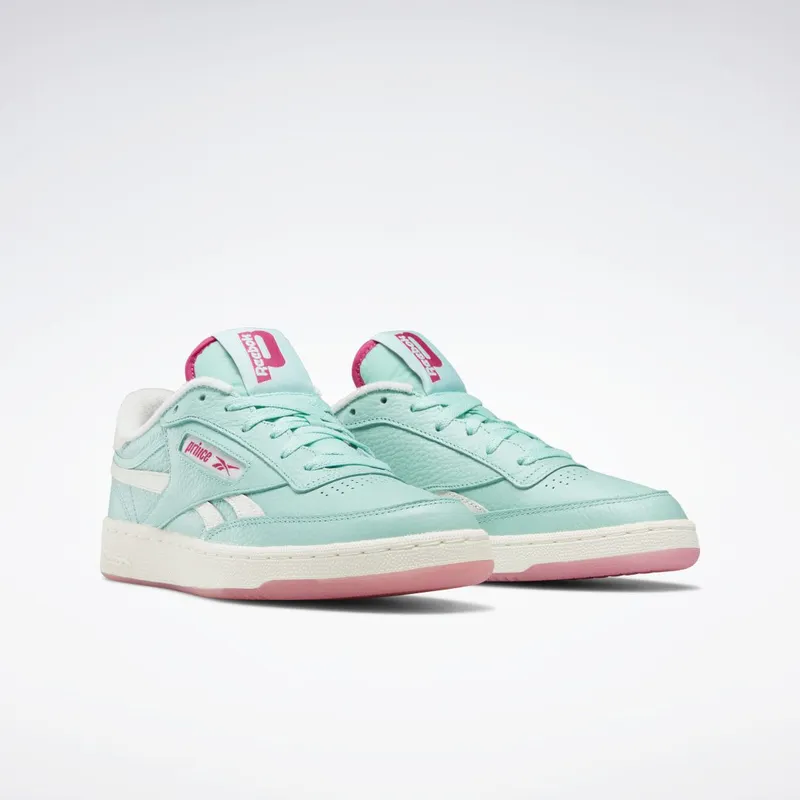 Reebok Prince Club C Revenge Schoenen Semi Pixel Mint / Chalk / Rose Rage