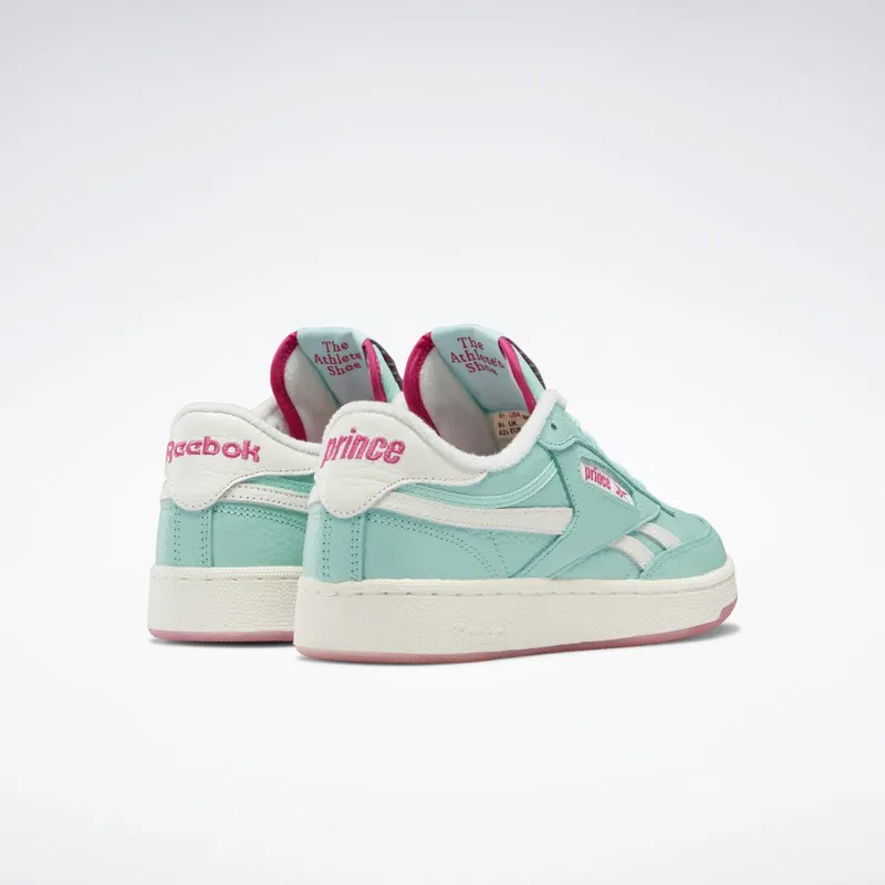 Reebok Prince Club C Revenge Schoenen Semi Pixel Mint / Chalk / Rose Rage