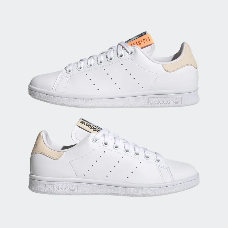 adidas Stan Smith Cloud White / Bliss Orange / Almost Blue (GY9396)