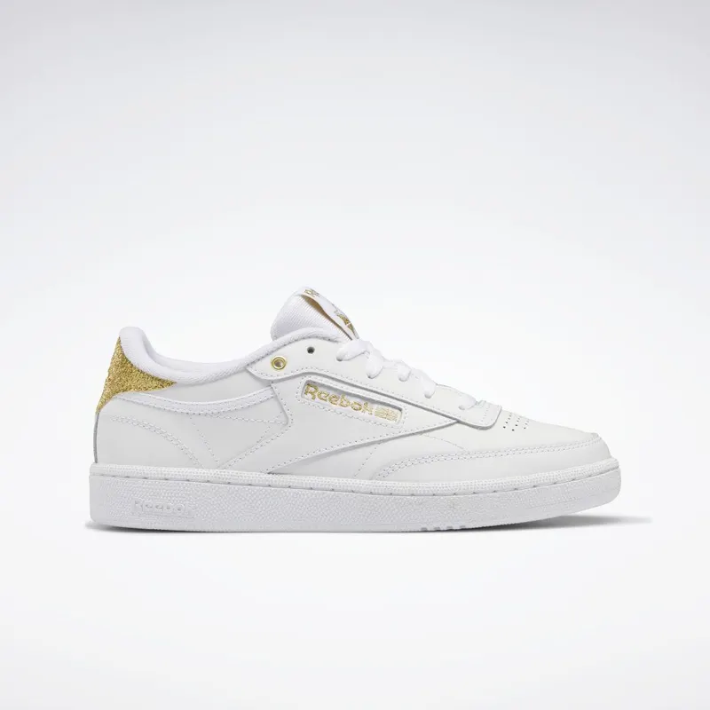 Reebok Club C 85 Schoenen Cloud White / Cloud White / Gold Metallic