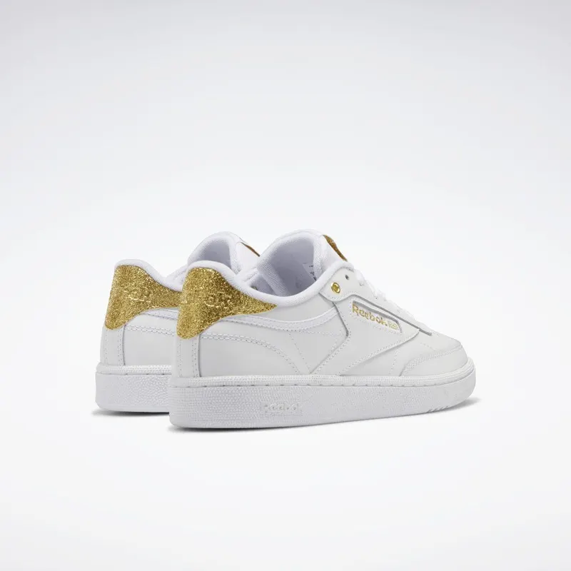 Reebok Club C 85 Schoenen Cloud White / Cloud White / Gold Metallic