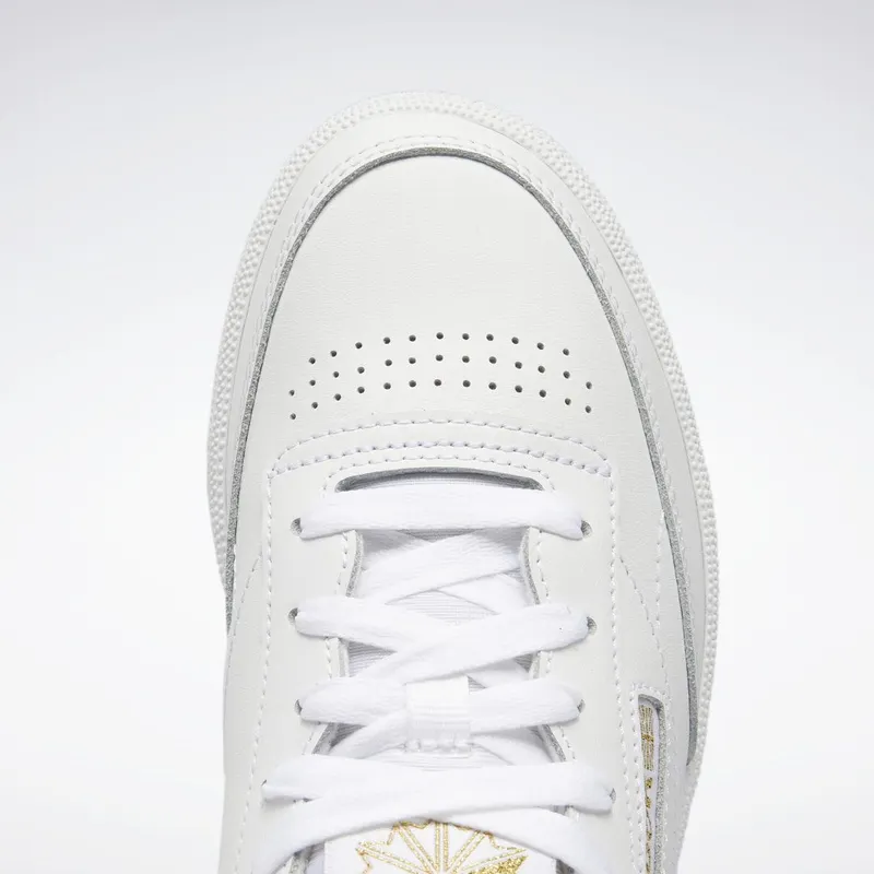 Reebok Club C 85 Schoenen Cloud White / Cloud White / Gold Metallic
