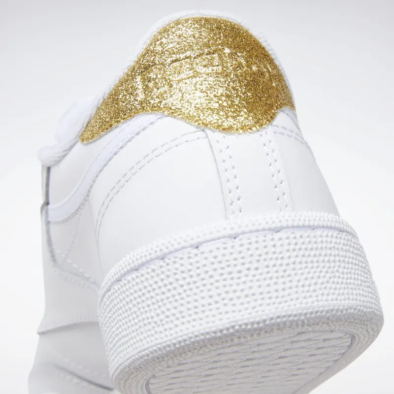 Reebok Club C 85 Schoenen Cloud White / Cloud White / Gold Metallic