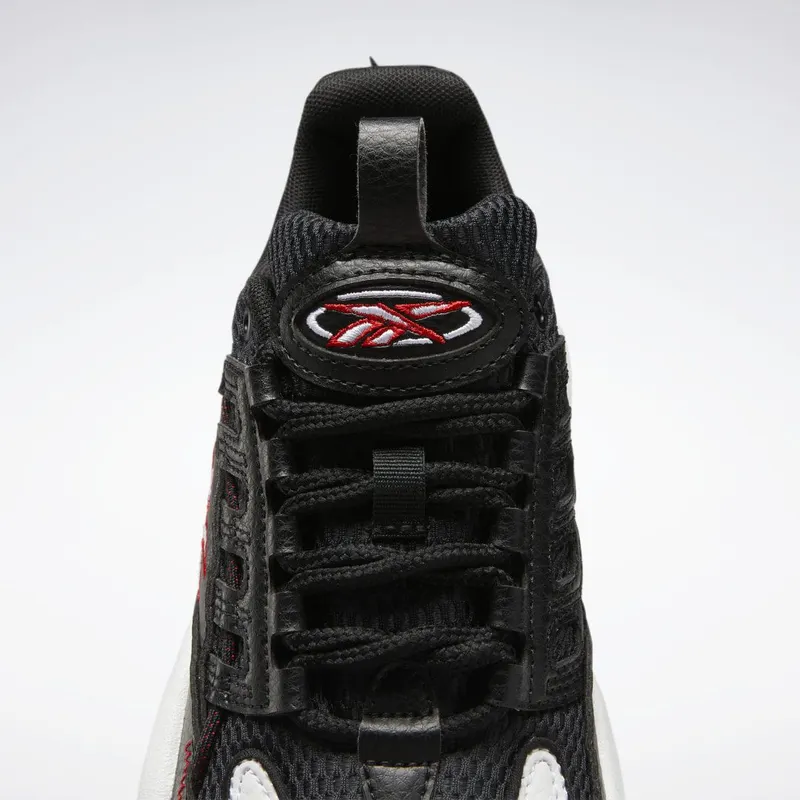 Reebok Solution Mid Schoenen Core Black / Cloud White / Vector Red