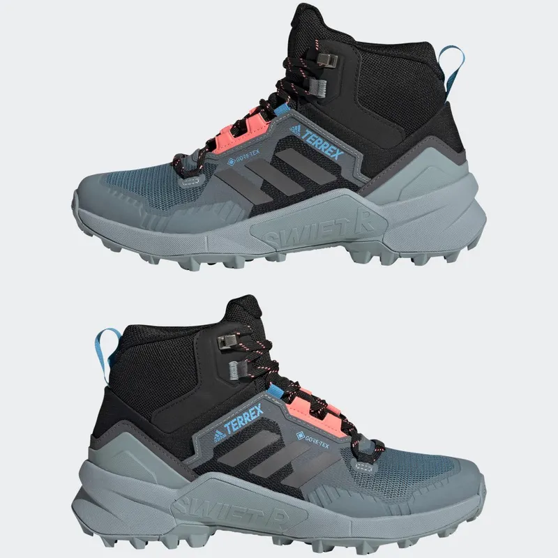 adidas Terrex Swift R3 Mid GORE-TEX Hiking Core Black / Grey Five / Acid Red (GZ0327)