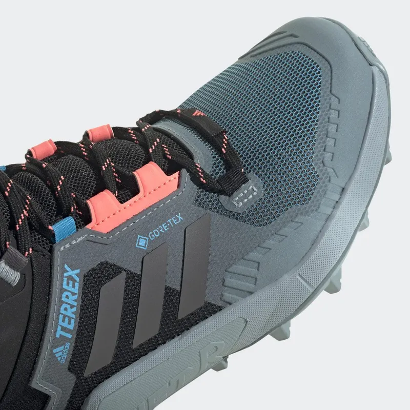 adidas Terrex Swift R3 Mid GORE-TEX Hiking Core Black / Grey Five / Acid Red (GZ0327)