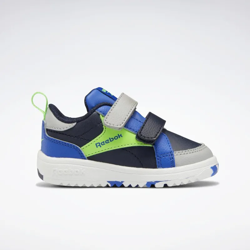 Reebok Clasp Low Schoenen Vector Navy / Court Blue / Solar Lime
