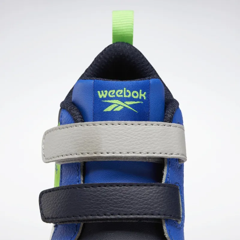 Reebok Clasp Low Schoenen Vector Navy / Court Blue / Solar Lime