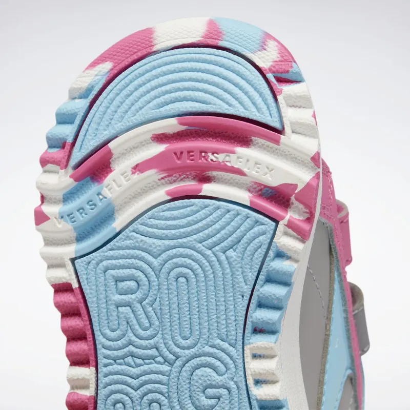 Reebok Clasp Low Schoenen Pure Grey 4 / Digital Blue / True Pink