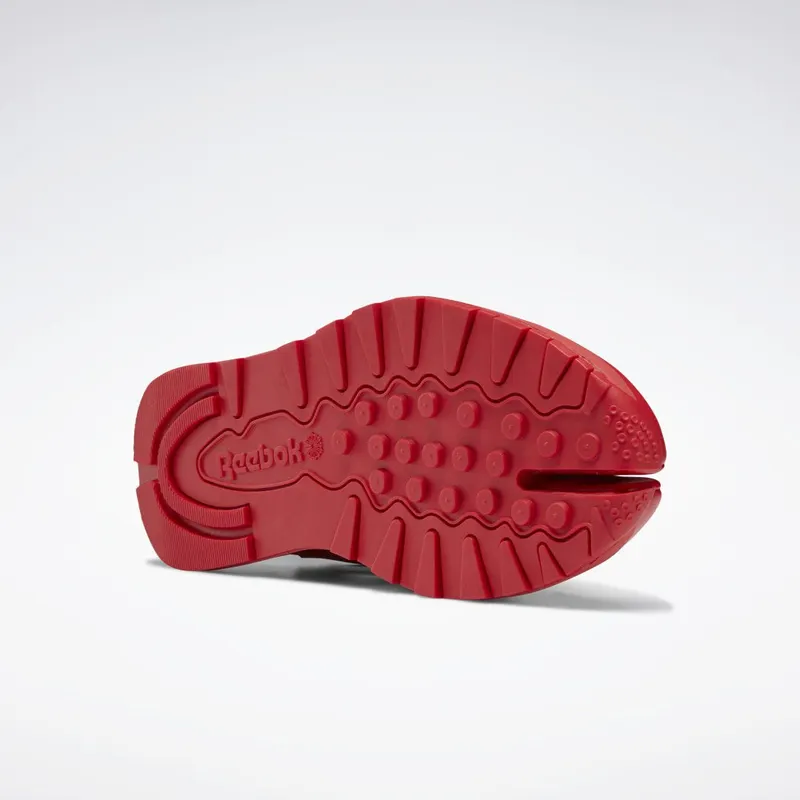 Reebok Maison Margiela Classic Leather DQ Schoenen Vector Red / Black / Cloud White