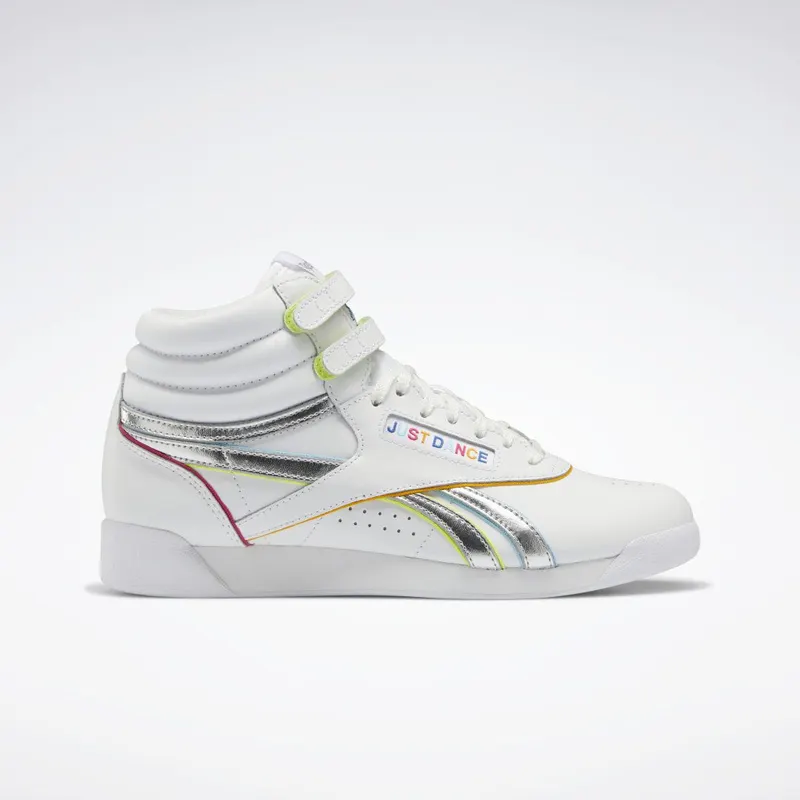 Reebok Freestyle Schoenen Cloud White / Digital Blue / Silver Metallic