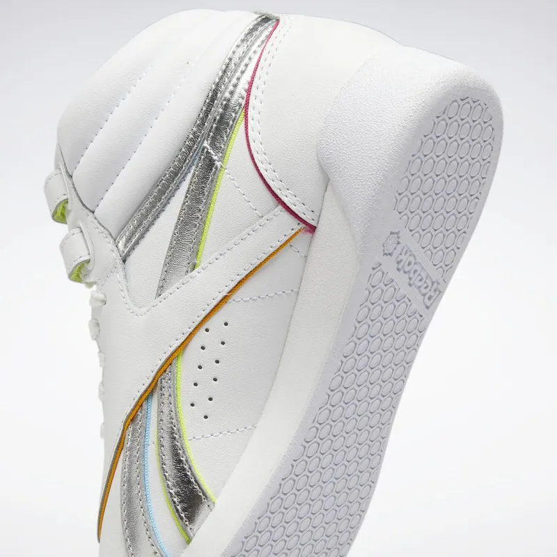 Reebok Freestyle Schoenen Cloud White / Digital Blue / Silver Metallic