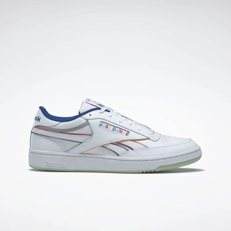 Reebok Club C Revenge Schoenen Cloud White / Silver Metallic / Vector Blue