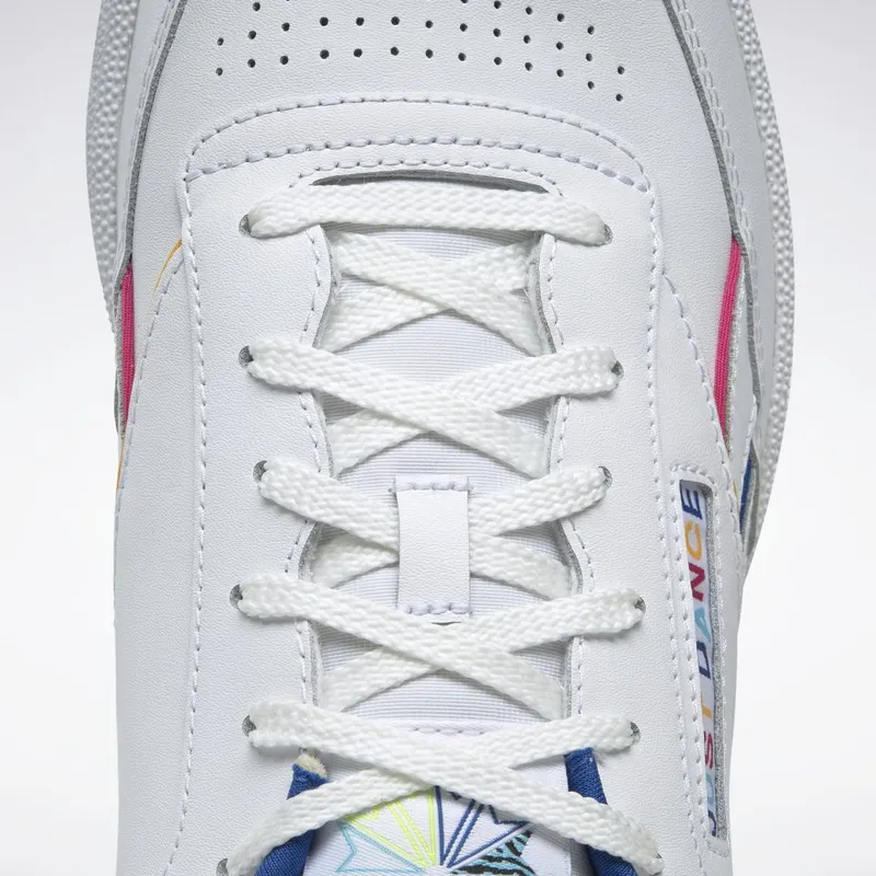 Reebok Club C Revenge Schoenen Cloud White / Silver Metallic / Vector Blue