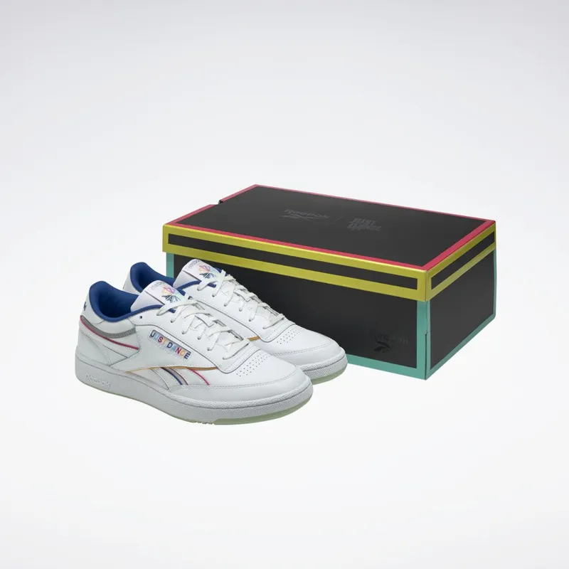Reebok Club C Revenge Schoenen Cloud White / Silver Metallic / Vector Blue