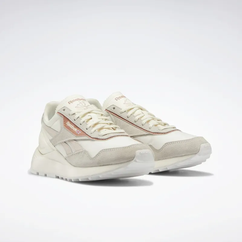 Reebok Classic Legacy AZ Schoenen Soft Ecru / Canyon Coral / Chalk