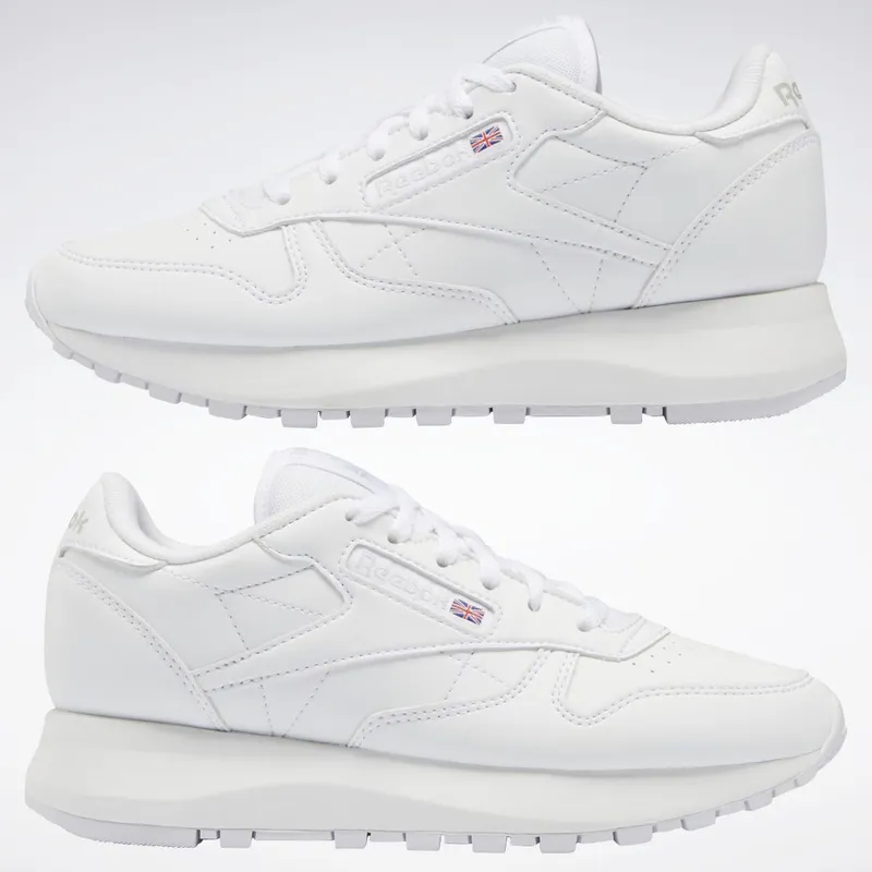 Reebok Classic Leather SP Schoenen Cloud White / Cloud White / Pure Grey 2