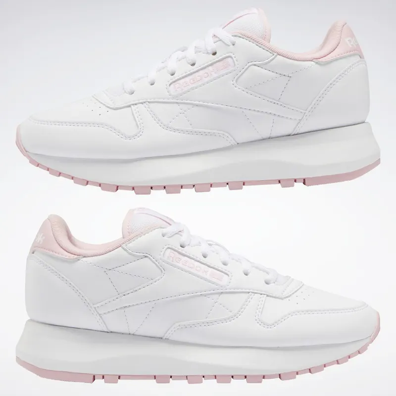 Reebok Classic Leather SP Schoenen Cloud White / Pink Glow / Cloud White