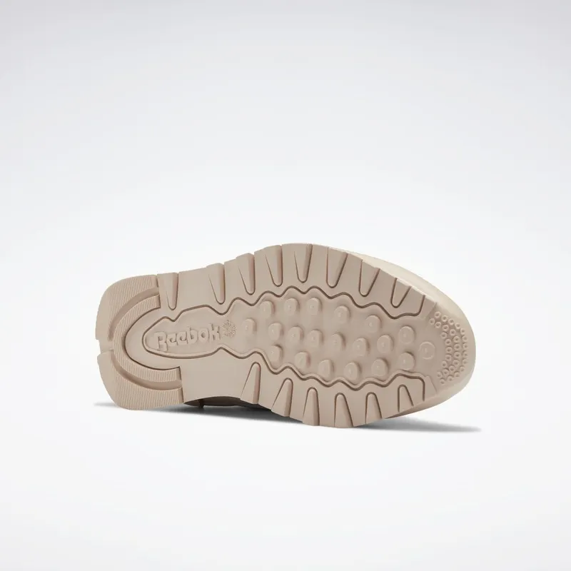 Reebok Classic Leather Schoenen Soft Ecru / Cloud White / Acid Gold Met