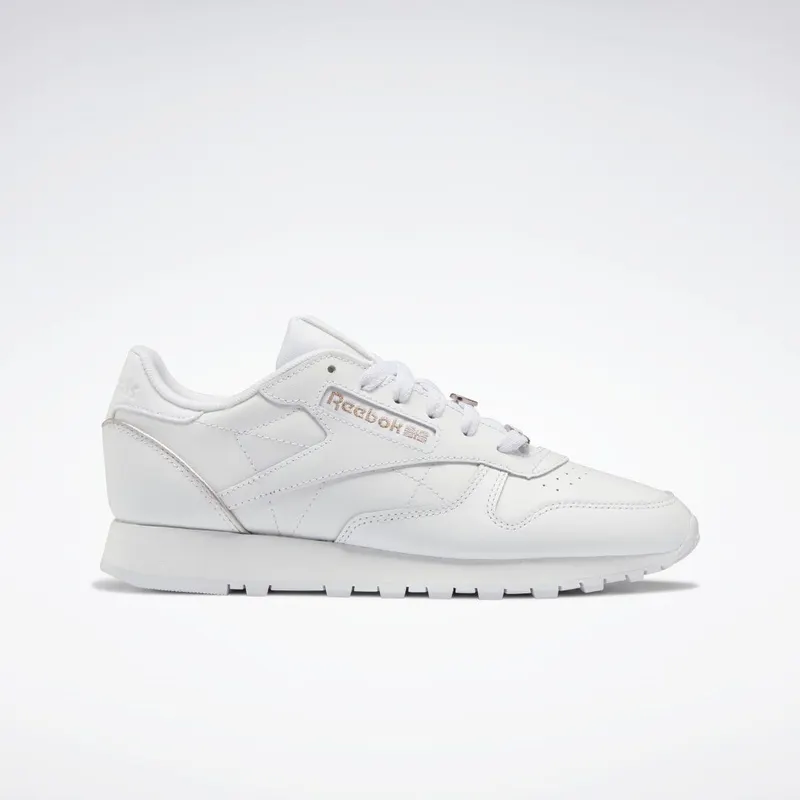 Reebok Classic Leather Schoenen Cloud White / Quartz Met / Cloud White
