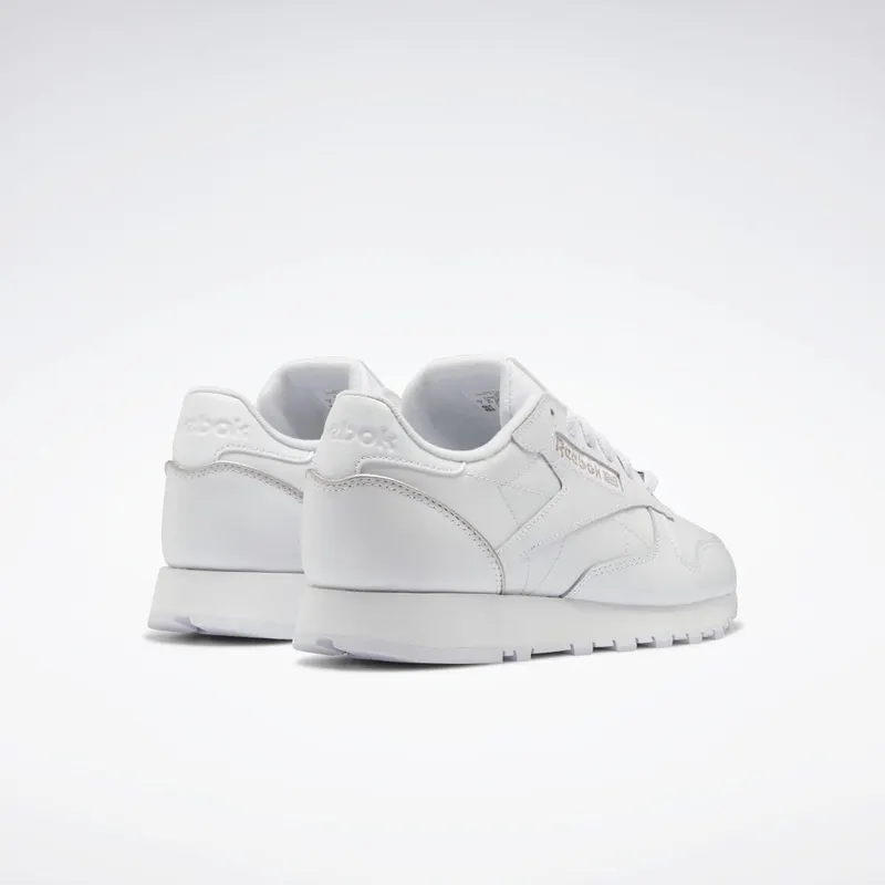 Reebok Classic Leather Schoenen Cloud White / Quartz Met / Cloud White