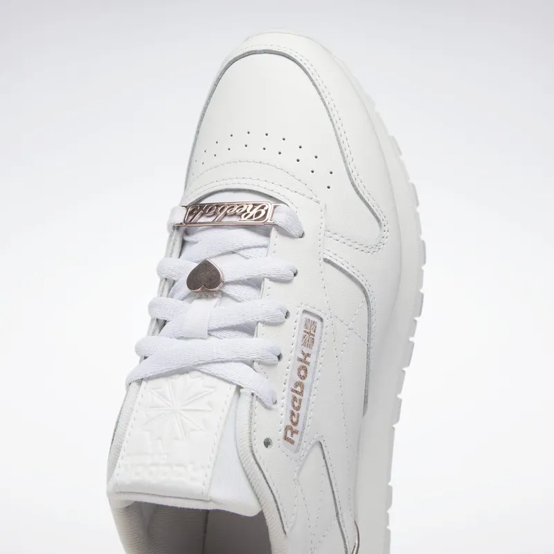 Reebok Classic Leather Schoenen Cloud White / Quartz Met / Cloud White