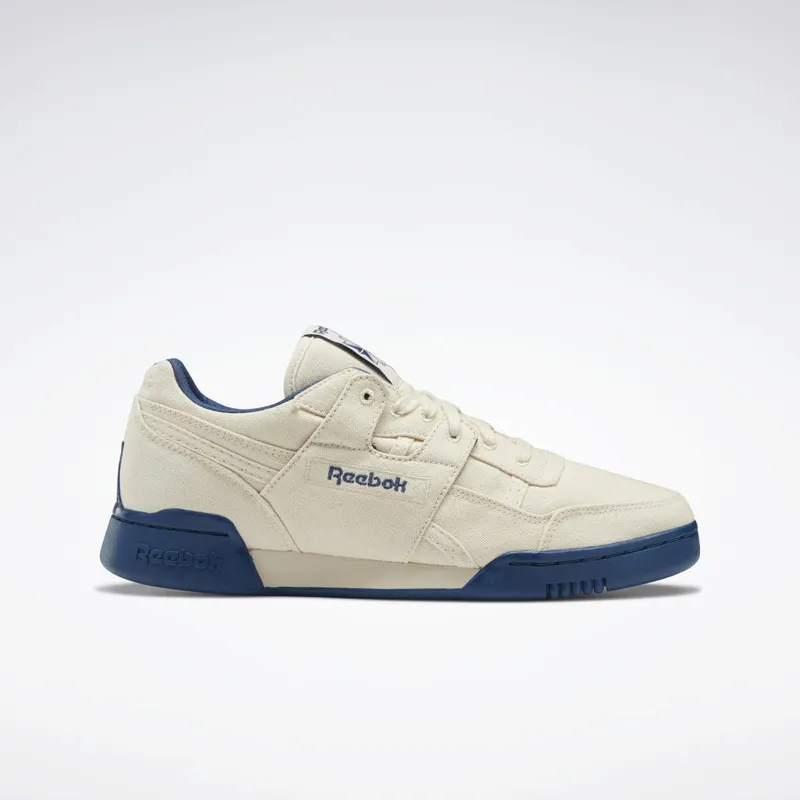 Reebok Workout Plus Schoenen Chalk / Chalk / Batik Blue