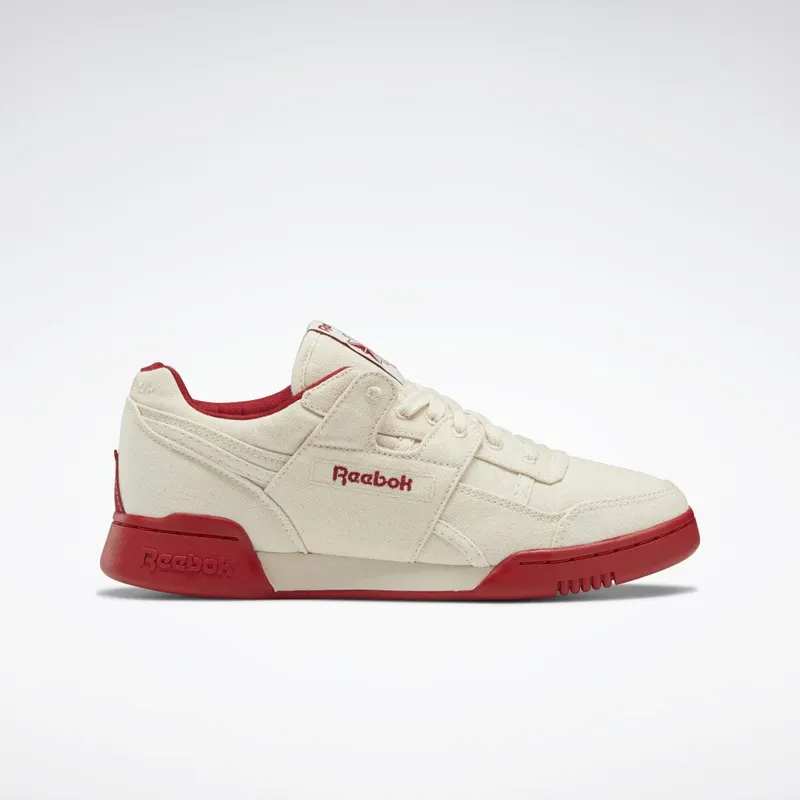 Reebok Workout Plus Schoenen Chalk / Chalk / Flash Red
