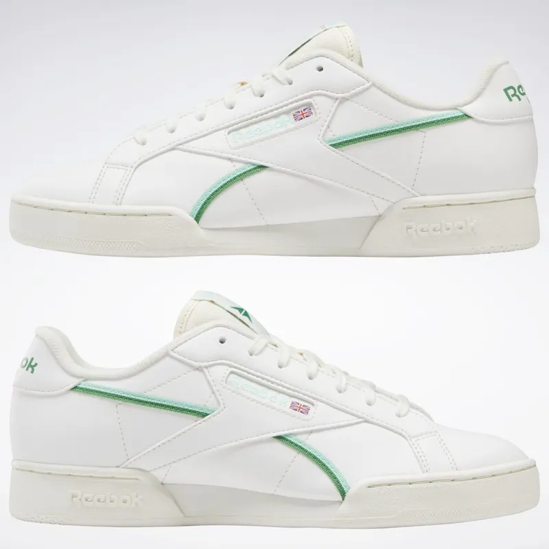 Reebok NPC UK II Vegan Schoenen Chalk / Hint Mint / Glen Green