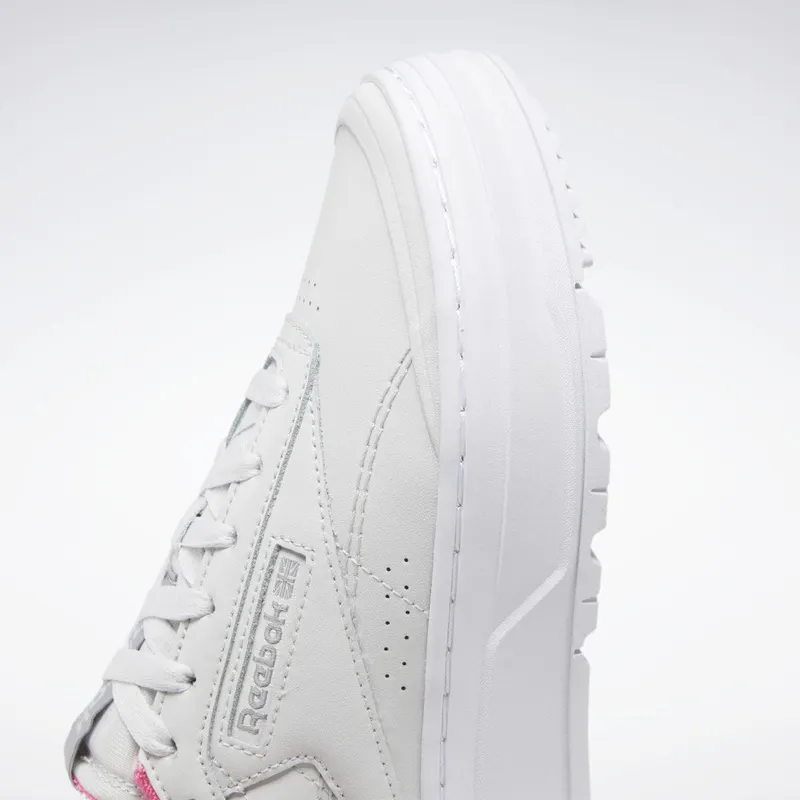 Reebok Club C Double Geo Schoenen Cold Grey / Cold Grey / Atomic Pink