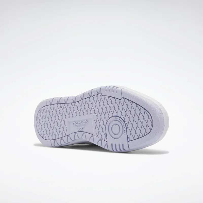 Reebok Club C Double Schoenen Cloud White / Lucid Lilac / Solar Acid Yellow