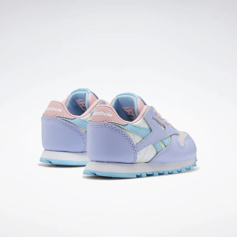 Reebok Classic Leather Schoenen Lilac Glow / Digital Blue / Pink Glow