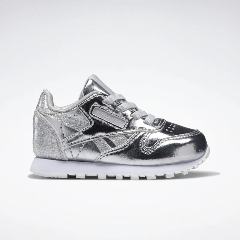 Reebok Classic Leather Schoenen Silver Metallic / Silver Metallic / Cloud White