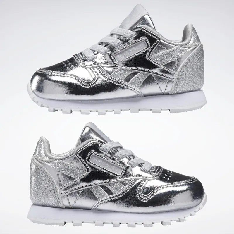 Reebok Classic Leather Schoenen Silver Metallic / Silver Metallic / Cloud White