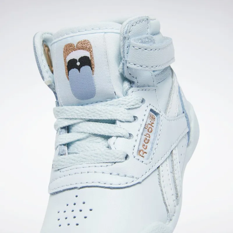 Reebok Cardi B Freestyle Hi Schoenen Glass Blue / Glass Blue / Glass Blue