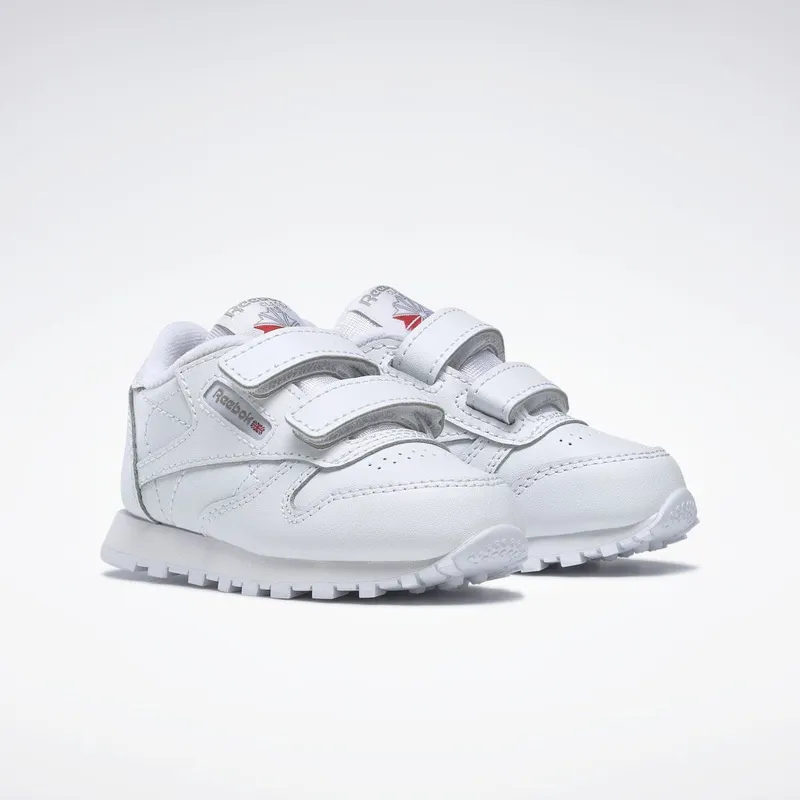 Reebok Classic Leather Schoenen White / Carbon / Vector Blue