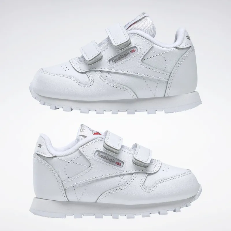 Reebok Classic Leather Schoenen White / Carbon / Vector Blue