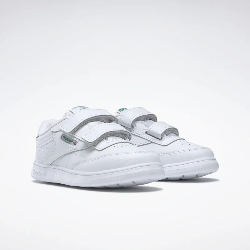 Reebok Club C Schoenen White / Glen Green / Vector Blue