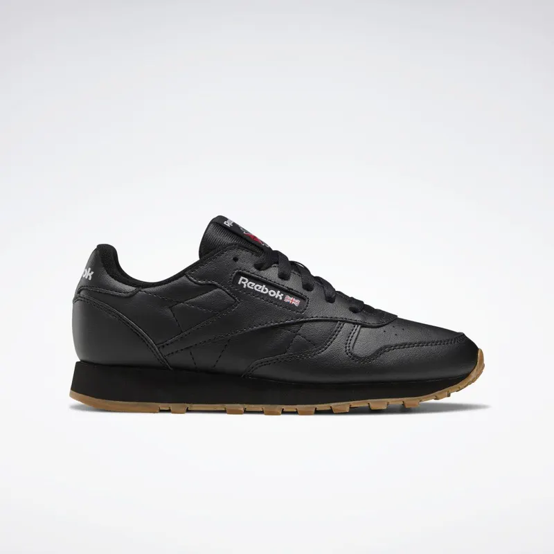 Reebok Classic Leather Schoenen Core Black / Core Black / Reebok Rubber Gum-02