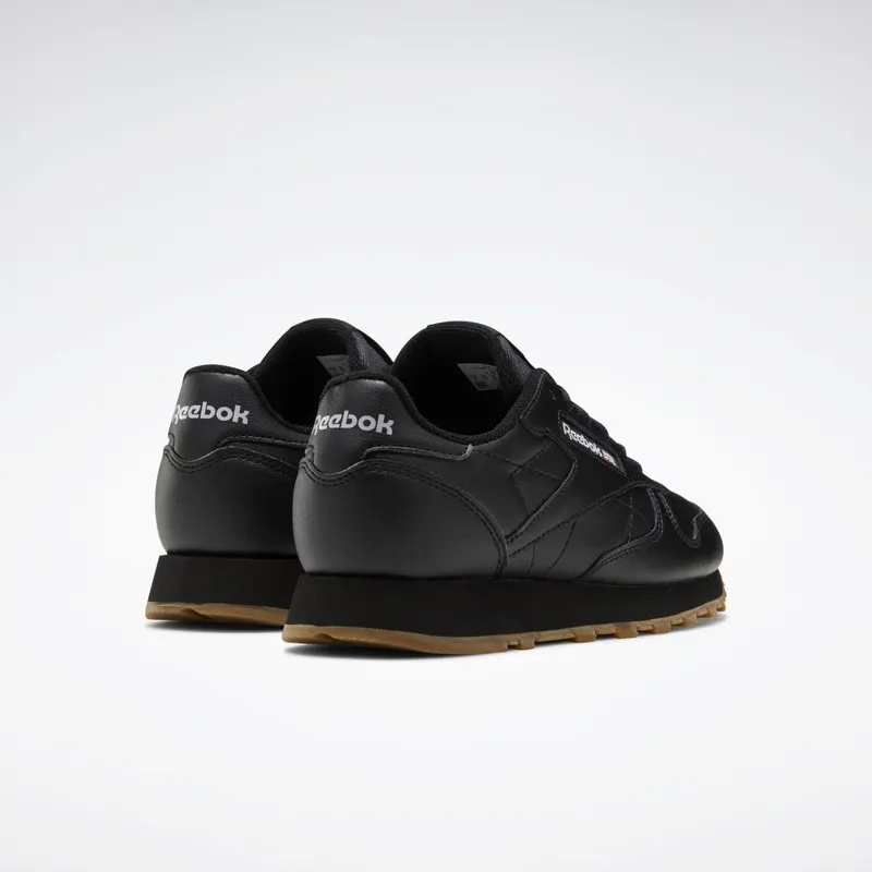 Reebok Classic Leather Schoenen Core Black / Core Black / Reebok Rubber Gum-02