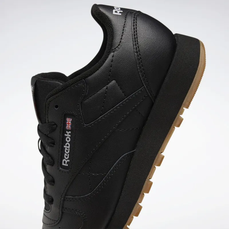 Reebok Classic Leather Schoenen Core Black / Core Black / Reebok Rubber Gum-02