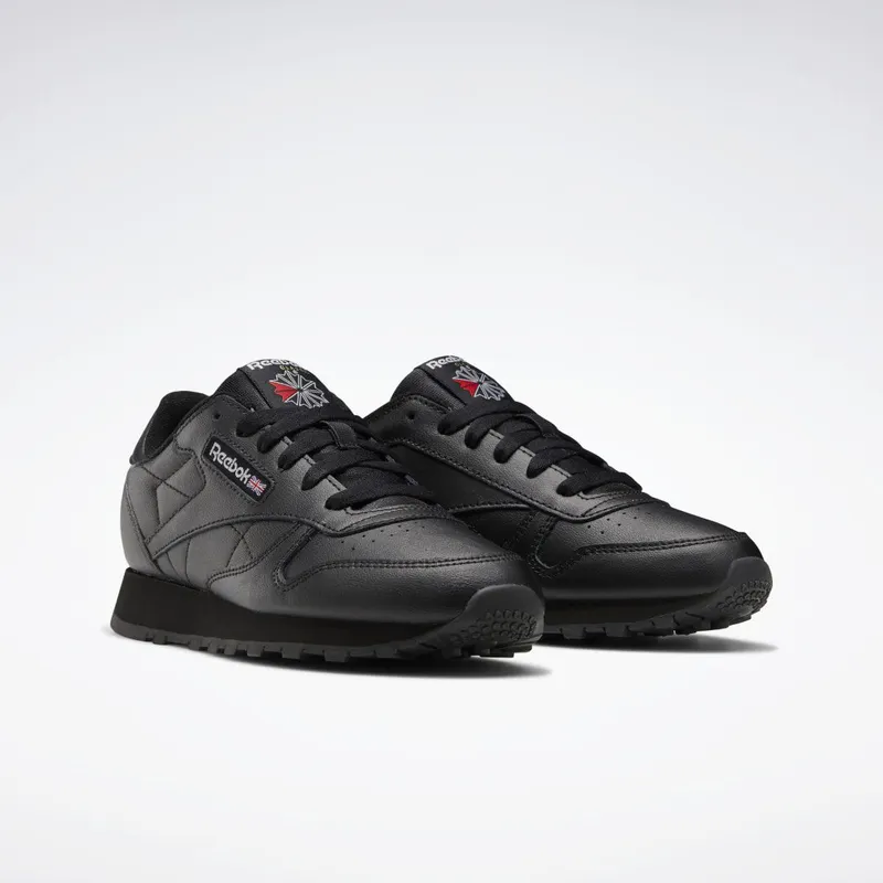 Reebok Classic Leather Schoenen Core Black / Core Black / Core Black