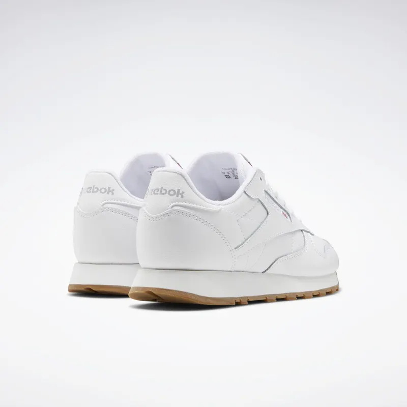Reebok Classic Leather Schoenen Cloud White / Cloud White / Reebok Rubber Gum-02