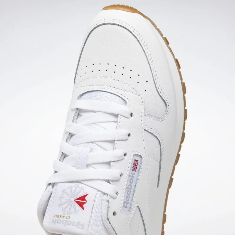 Reebok Classic Leather Schoenen Cloud White / Cloud White / Reebok Rubber Gum-02