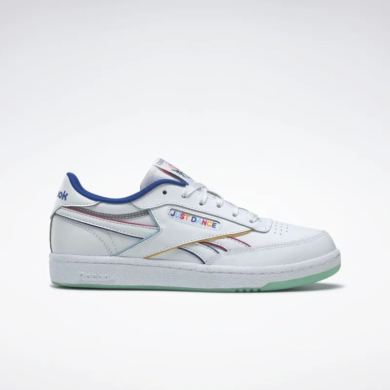 Reebok Club C Revenge Schoenen Cloud White / Silver Metallic / Vector Blue
