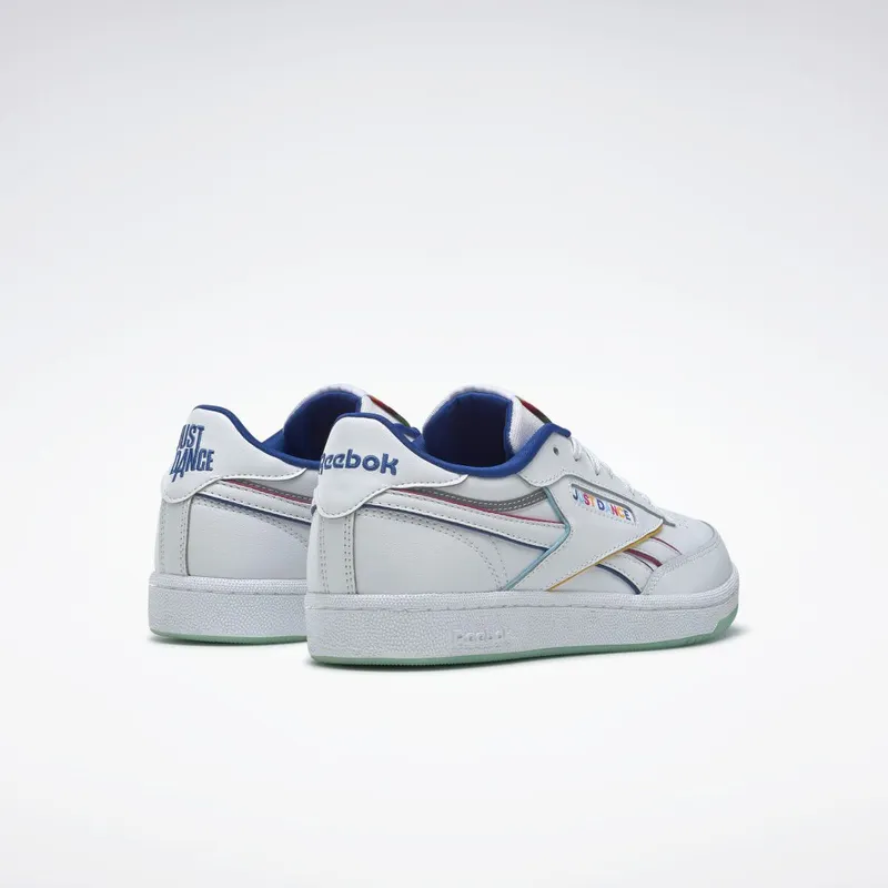 Reebok Club C Revenge Schoenen Cloud White / Silver Metallic / Vector Blue