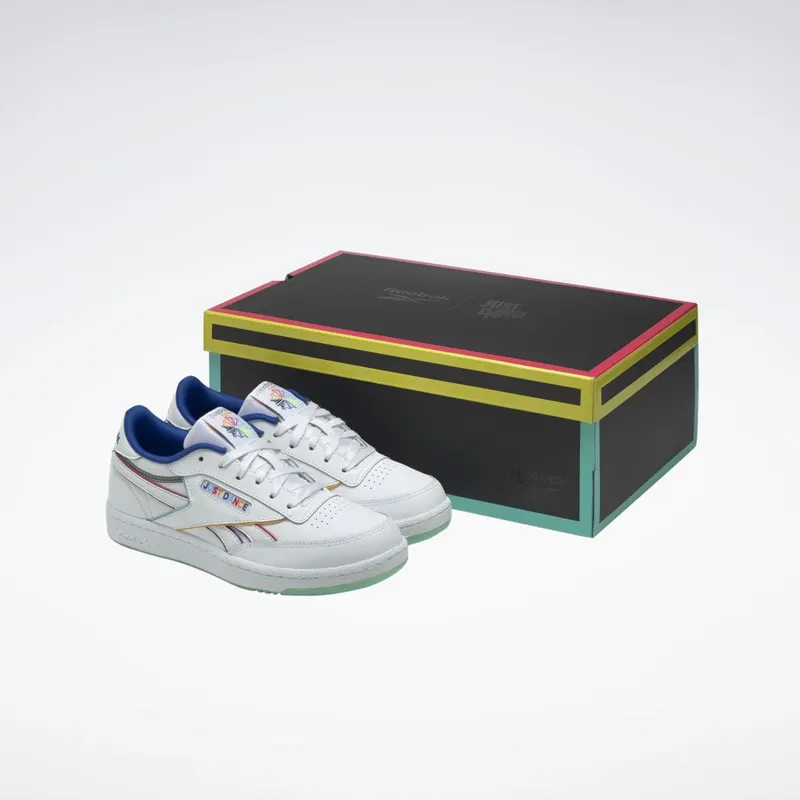 Reebok Club C Revenge Schoenen Cloud White / Silver Metallic / Vector Blue