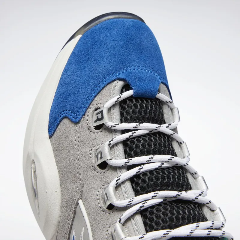 Reebok Question Mid Schoenen Mgh Solid Grey / Vector Blue / Black