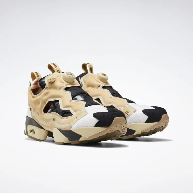 Reebok Kung Fu Panda Instapump Fury OG Schoenen Black / White / Beige