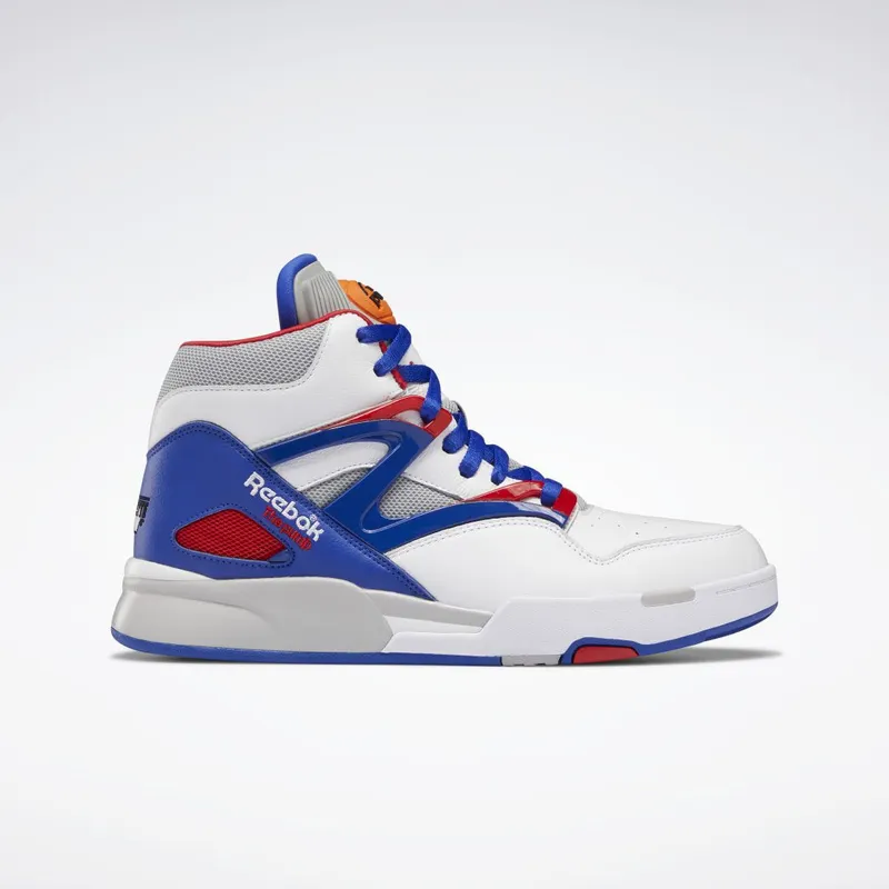 Reebok Pump Omni Zone II Schoenen Cloud White / Bright Cobalt / Vector Red
